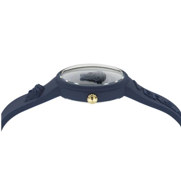 NEW Versace Blue Ladies 39mm Watch!